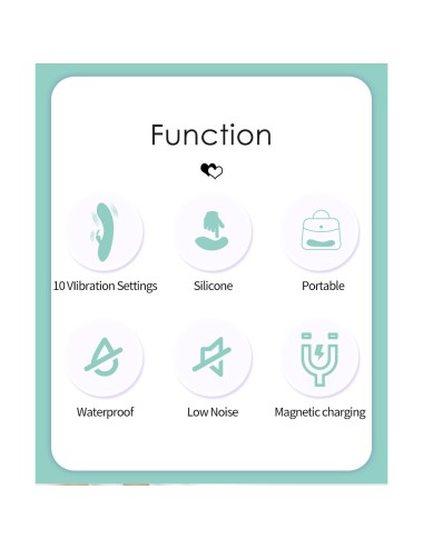 PRETTY LOVE - DJ STICK VIBRADOR G-SPOT TURQUESA