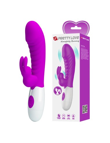 PRETTY LOVE - NAUGHTY VIBRADOR ROXO BUNNY