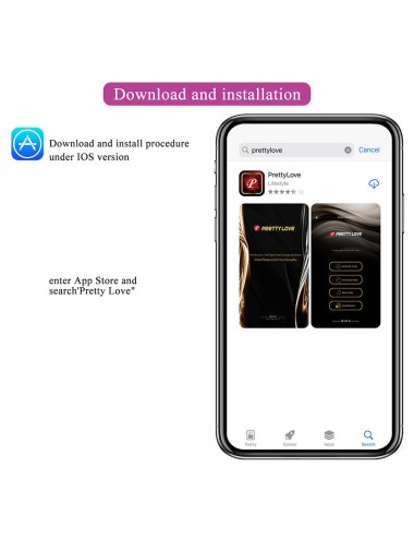 PRETTY LOVE - DORA VIBRADOR INVISÍVEL COM APLICATIVO GRÁTIS