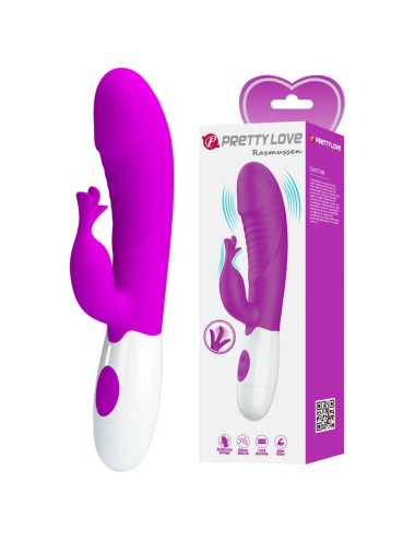PRETTY LOVE - RASMUSSEN VIBRADOR DE PONTO G ROXO