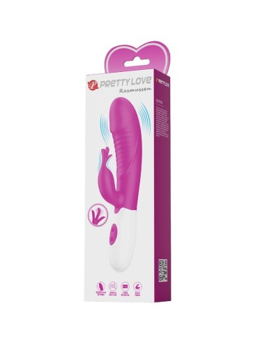 PRETTY LOVE - RASMUSSEN VIBRADOR DE PONTO G ROXO