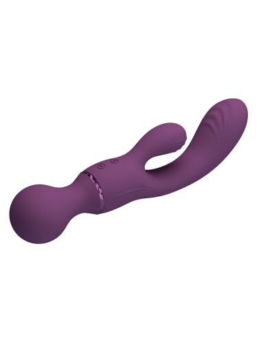 PRETTY LOVE - VIBRADOR ROXO PARA PONTO G, VERSÁTIL E COMPLETO