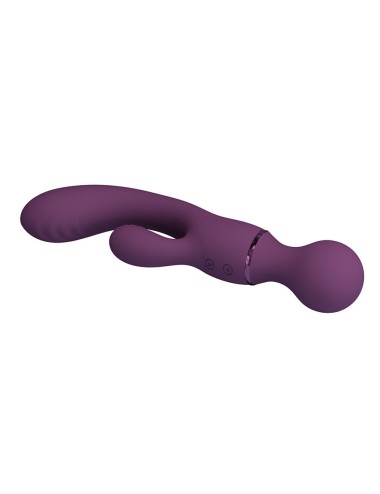 PRETTY LOVE - VIBRADOR ROXO PARA PONTO G, VERSÁTIL E COMPLETO