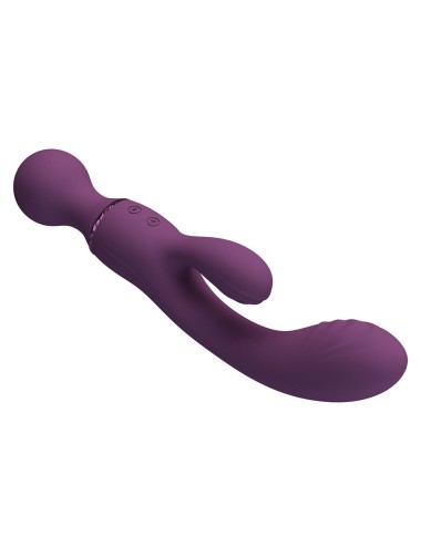 PRETTY LOVE - VIBRADOR ROXO PARA PONTO G, VERSÁTIL E COMPLETO