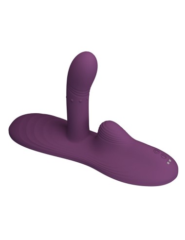 PRETTY LOVE - LUKA VIBRADOR DE SENTADO COM EFEITO DE CALOR E CONTROLE REMOTO