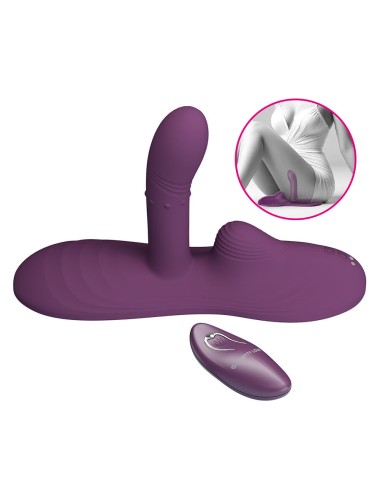 PRETTY LOVE - LUKA VIBRADOR DE SENTADO COM EFEITO DE CALOR E CONTROLE REMOTO