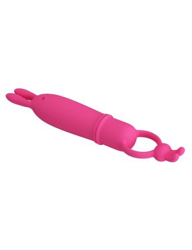 PRETTY LOVE - DELIA VIBRADOR RABBIT COM ANEL DE RESISTÊNCIA