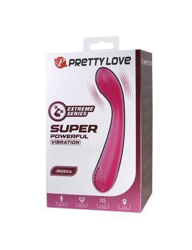 PRETTY LOVE - JESSICA VIBRADOR ROSA DE ALTA POTÊNCIA