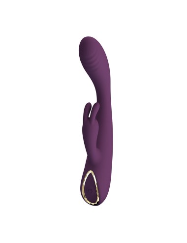 PRETTY LOVE - EMMA VIBRADOR ROXO RABBIT COM ESTIMULADOR