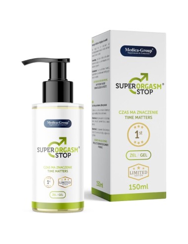 MEDICA GROUP - SUPER ORGASM STOP GEL ÍNTIMO PARA HOMENS 150 ML