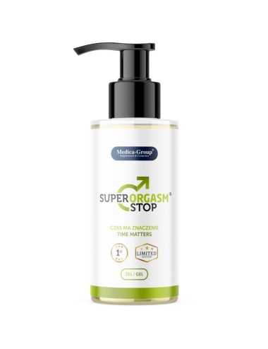 MEDICA GROUP - SUPER ORGASM STOP GEL ÍNTIMO PARA HOMENS 150 ML