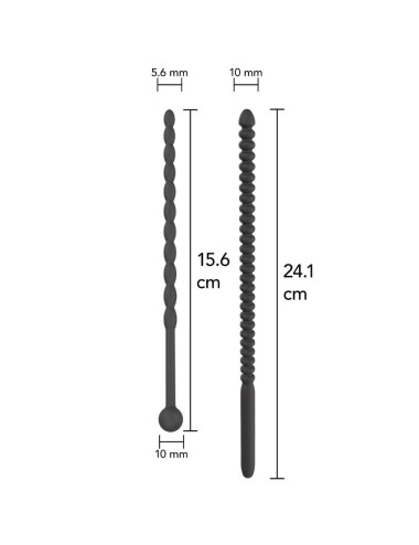 HIDDEN DESIRE - EXTREME ADVANCED DILATADORES URETRAIS COM ESTRIAS 2 UNIDADES