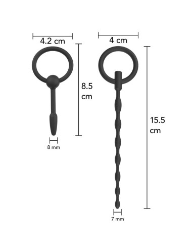 HIDDEN DESIRE - EXTREME STARTER CONJUNTO DE PLUGS URETRAIS 2 UNIDADES