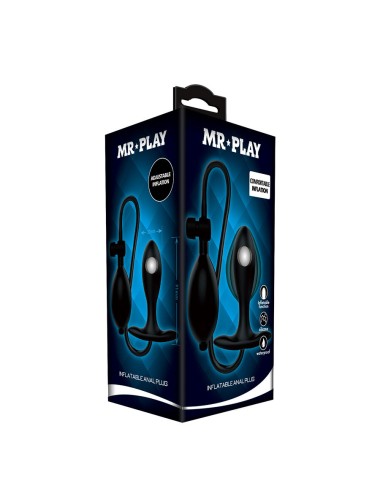 MR PLAY - PLUG ANAL INFLÁVEL AJUSTÁVEL