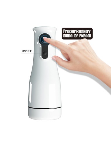 PRETTY LOVE - SABRINA MASTURBADOR MASCULINO GIRATÓRIO E BALANÇANTE