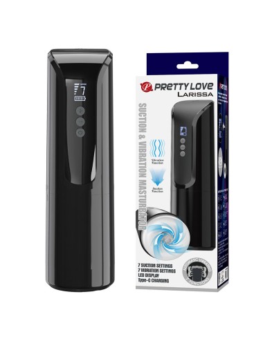 PRETTY LOVE - LARISSA MASTURBADOR DE SUCÇÃO VIBRATÓRIO