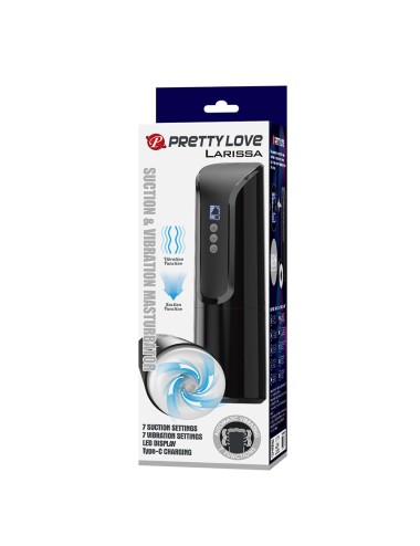 PRETTY LOVE - LARISSA MASTURBADOR DE SUCÇÃO VIBRATÓRIO