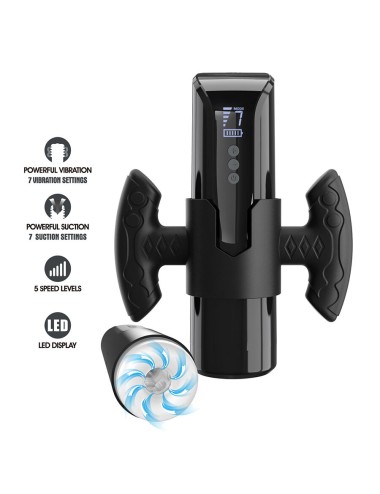 PRETTY LOVE - LARISSA MASTURBADOR DE SUCÇÃO COM VIBRAÇÃO + SUPORTE