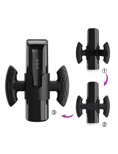 PRETTY LOVE - LARISSA MASTURBADOR DE SUCÇÃO COM VIBRAÇÃO + SUPORTE