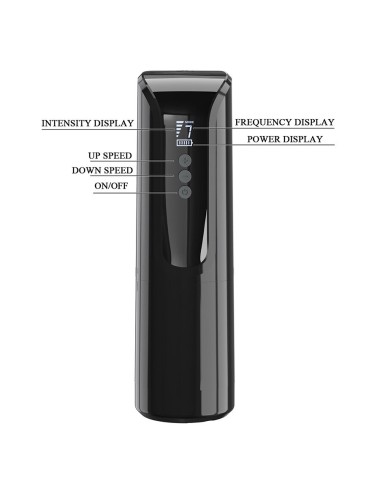 PRETTY LOVE - LARISSA MASTURBADOR DE SUCÇÃO COM VIBRAÇÃO + SUPORTE