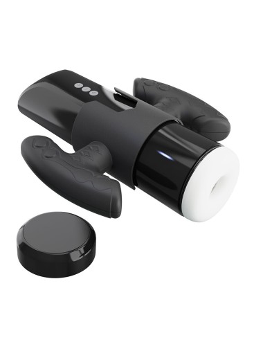 PRETTY LOVE - LARISSA MASTURBADOR DE SUCÇÃO COM VIBRAÇÃO + SUPORTE