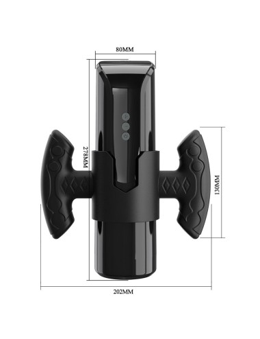 PRETTY LOVE - LARISSA MASTURBADOR DE SUCÇÃO COM VIBRAÇÃO + SUPORTE