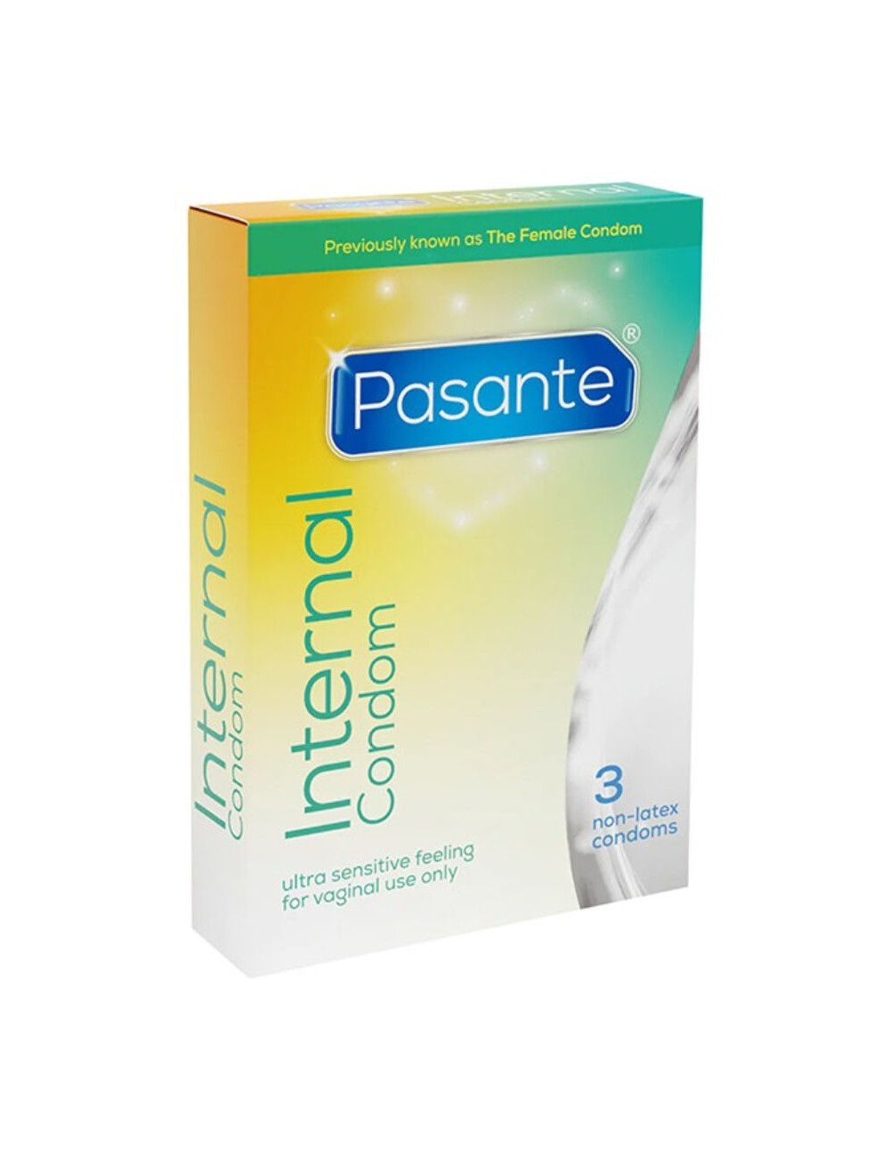 PASANTE - INTERNAL CONDOM NON-LATEX 3 UNITS