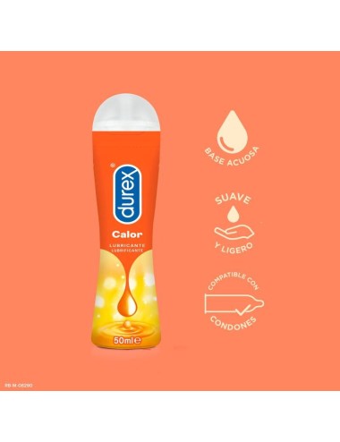 DUREX - LUBRIFICANTE EFEITO CALOR DUREX PLAY 50 ML
