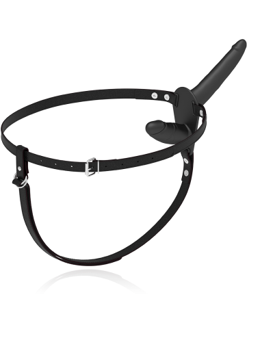 FETISH SUBMISSIVE DOUBLE PENETRIX STRAP-ON BLACK UP