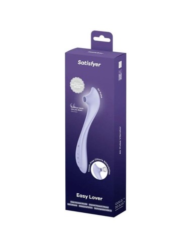 SATISFYER - EASY LOVER VIBRADOR & ESTIMULADOR AIR PULSE