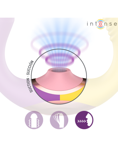 INTENSE - WILLOW - ESTIMULADOR DE SUCÇÃO E VIBRAÇÃO 3 EM 1