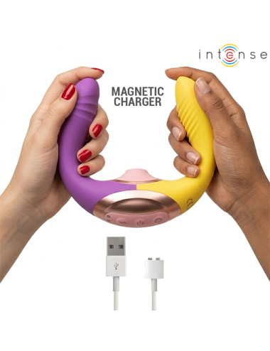 INTENSE - WILLOW - ESTIMULADOR DE SUCÇÃO E VIBRAÇÃO 3 EM 1