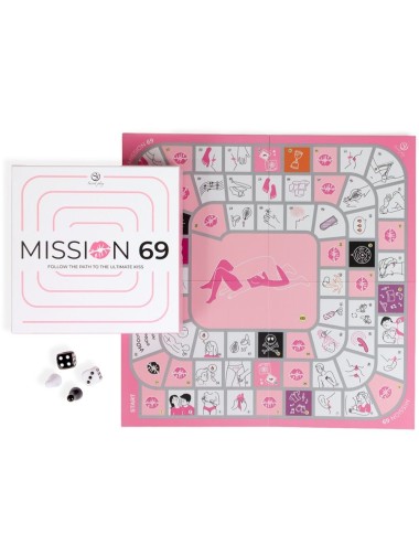 SECRET PLAY - BOARD GAME FOR COUPLES "MISSION 69"