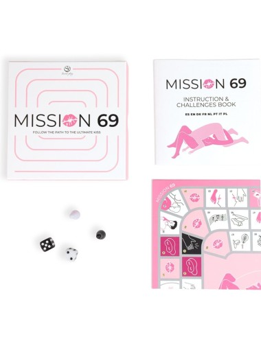 SECRET PLAY - BOARD GAME FOR COUPLES "MISSION 69"