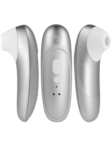 WOMANIZER - PRO VIBRANT CLITORAL STIMULATOR SILVER GREY