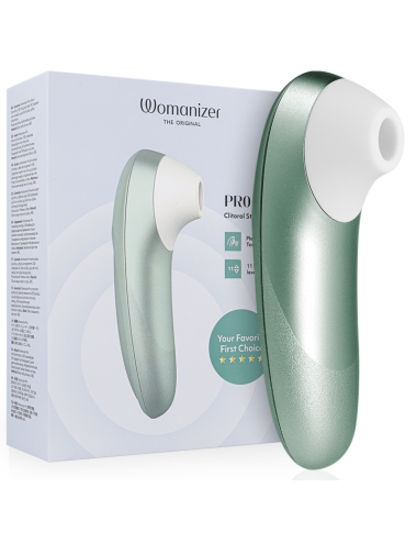 WOMANIZER - PRO VIBRANT CLITORAL STIMULATOR SAGE GREEN