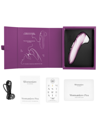 WOMANIZER - PRO VIBRANT CLITORAL STIMULATOR LILAC