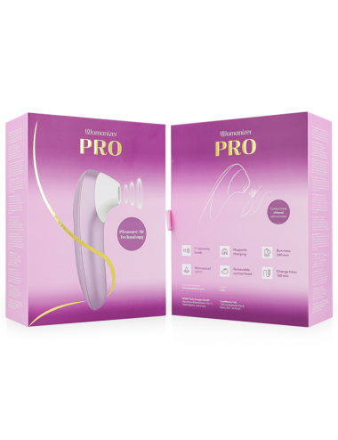 WOMANIZER - PRO VIBRANT CLITORAL STIMULATOR LILAC