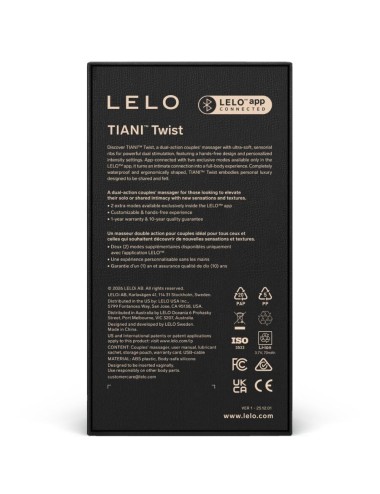 LELO - TIANI TWIST COUPLES VIBRATOR SOFT PINK