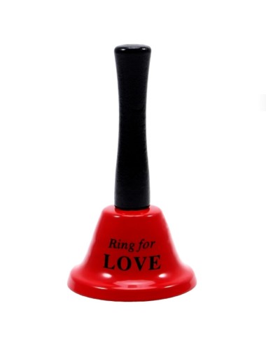 DIABLO PICANTE - RED 'RING FOR LOVE' HAND BELL