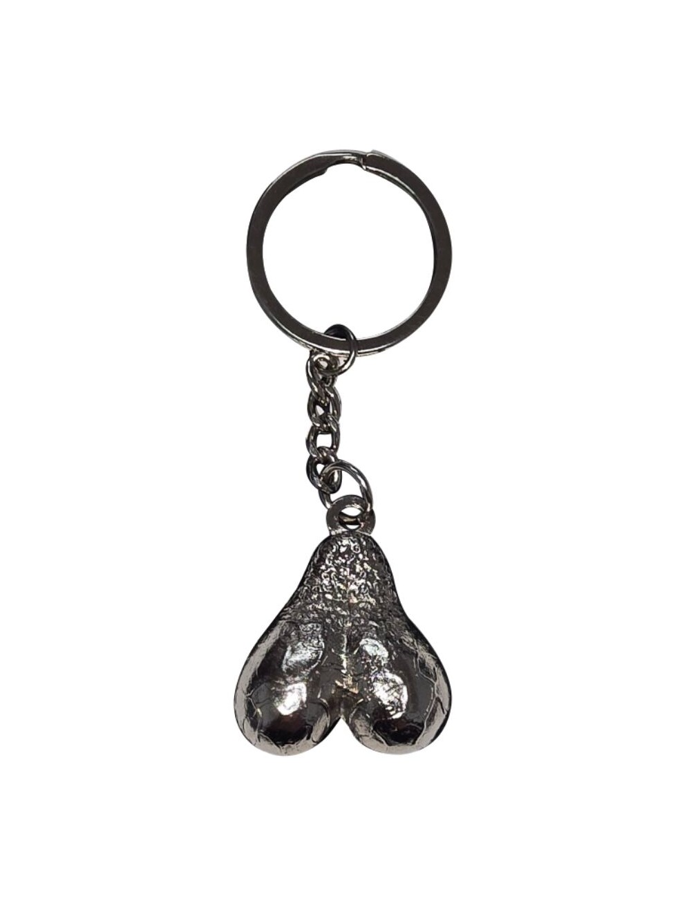 DIABLO PICANTE - SILVER EGGS METAL KEYCHAIN