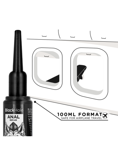 BLACK HOLE - ANAL LUBE APPLIER  L SIZE 100 ML