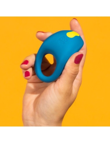 ROMP - JUKE SILICONE PENIS RING WITH CLITORAL STIMULATION VIBRATOR