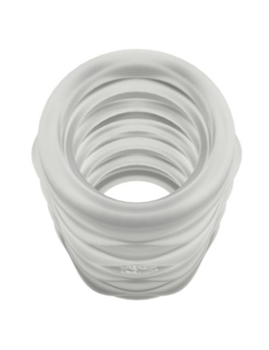 ROMP - MOSH TRANSPARENT MALE MASTURBATOR WITH 6 CM REVERSBLE SHEATH