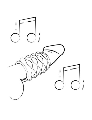 ROMP - MOSH TRANSPARENT MALE MASTURBATOR WITH 6 CM REVERSBLE SHEATH