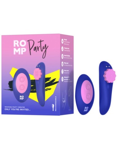 ROMP - PARTY MAGNETIC VIBRATING SILICONE PANTIE WITH REMOTE CONTROL