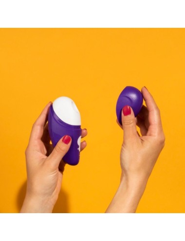 ROMP - FREE CLITORAL STIMULATOR WITH LID 10 LEVELS RECHARGEABLE PURPLE