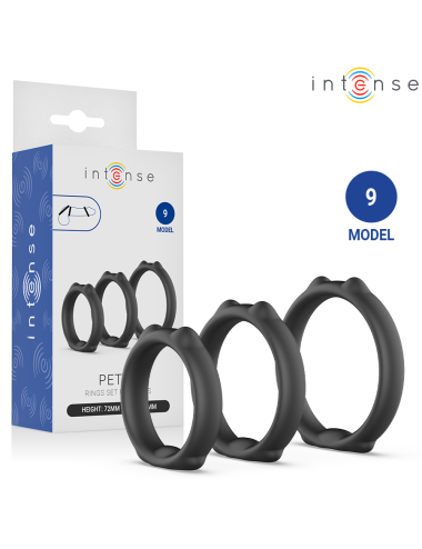 INTENSE - PETER SET OF 3 PENIS RINGS MODEL 9