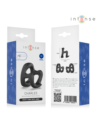 INTENSE - CHARLES ADJUSTABLE PENIS RING MODEL 11