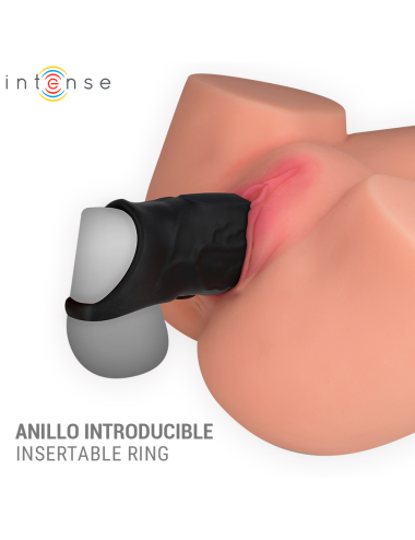 INTENSE - SEAN VIBRATING ADJUSTABLE PENIS RING MODEL 13